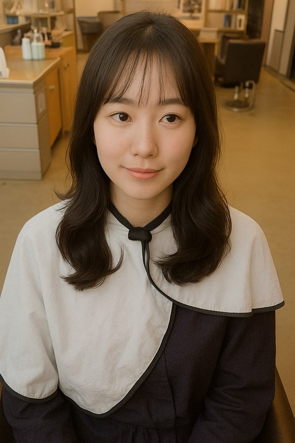 한울 디자이너가 시술한 레이어드 S컬펌